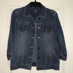 Chico’s Women’s Denim Jacket size 0